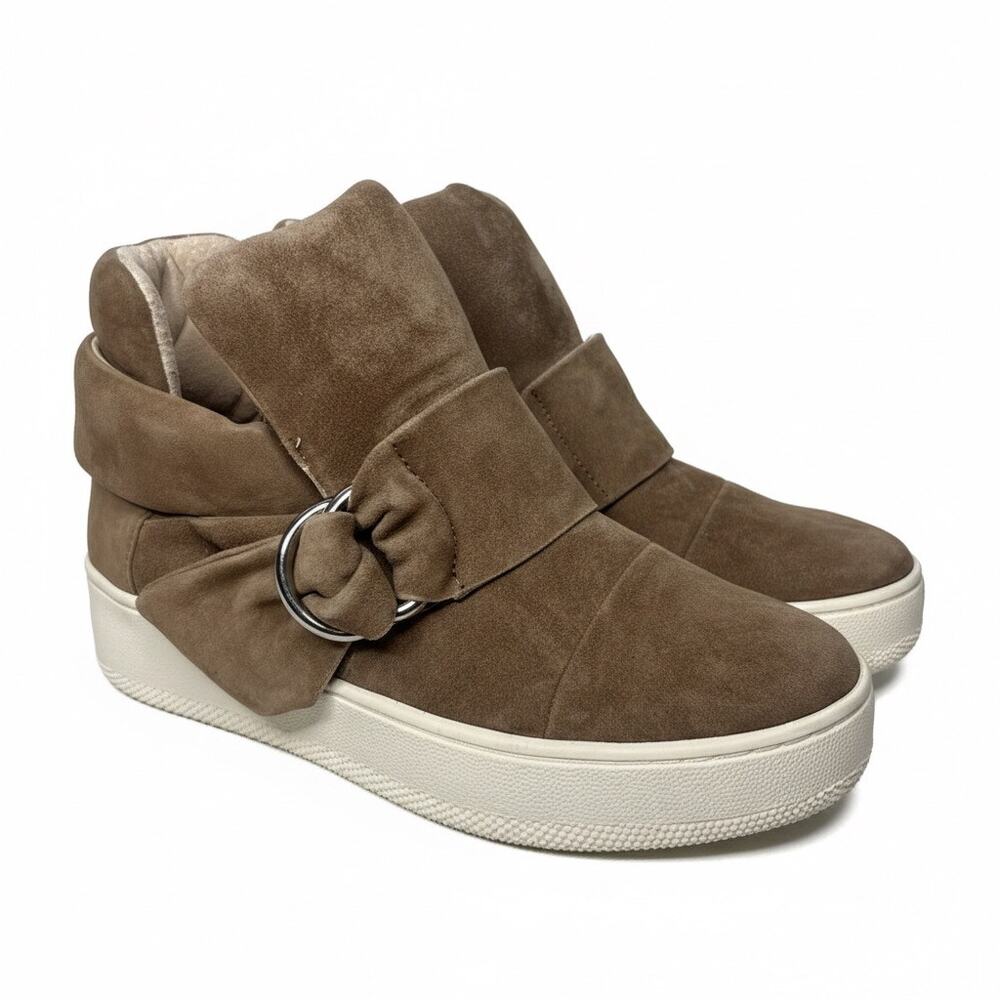 Vince Camuto Suede Wedge Sneaker Size 6.5